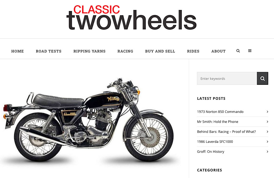 classic two wheels