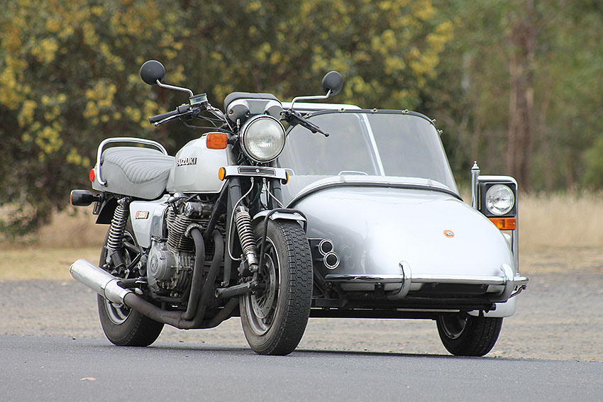 Dr Gange Suzuki sidecar