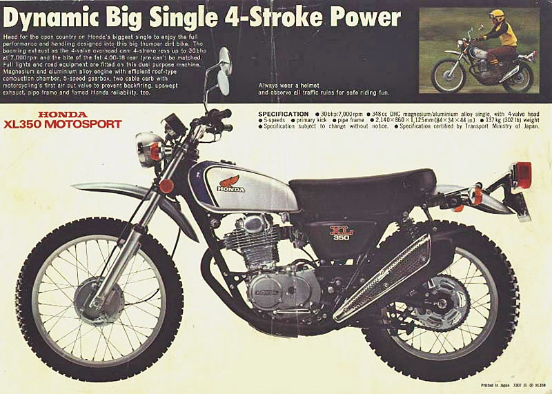 honda xl350