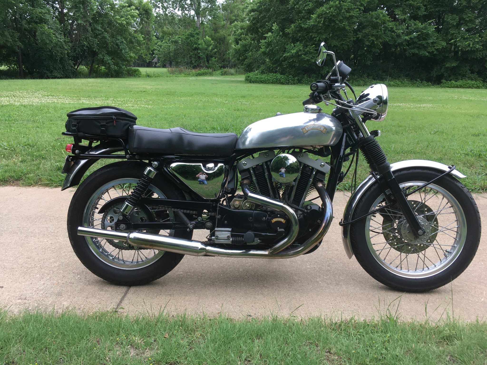 vincent replica harley