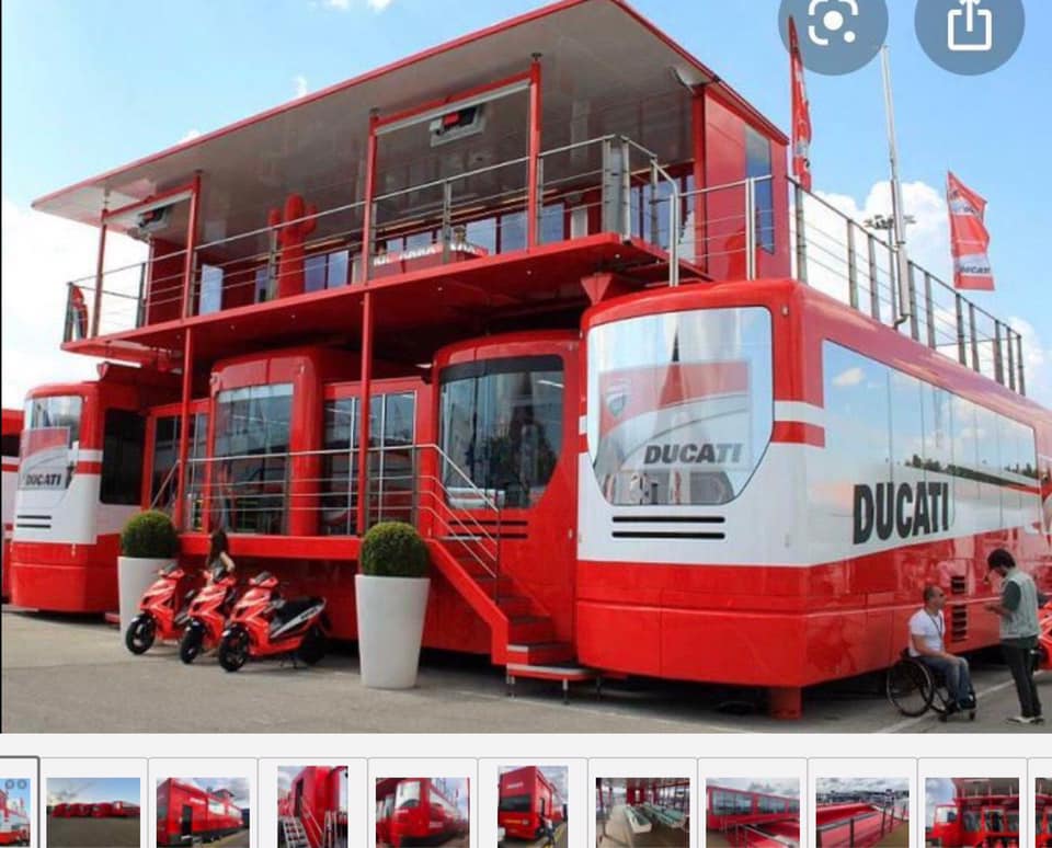 Ducati pit palace