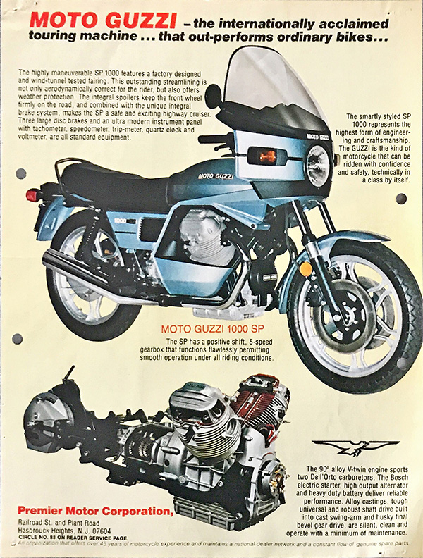 Moto Guzzi 1000 SP