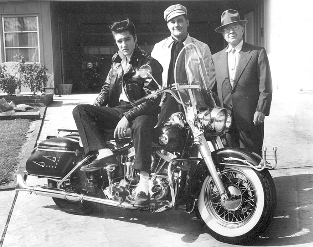 Elvis Presley harley