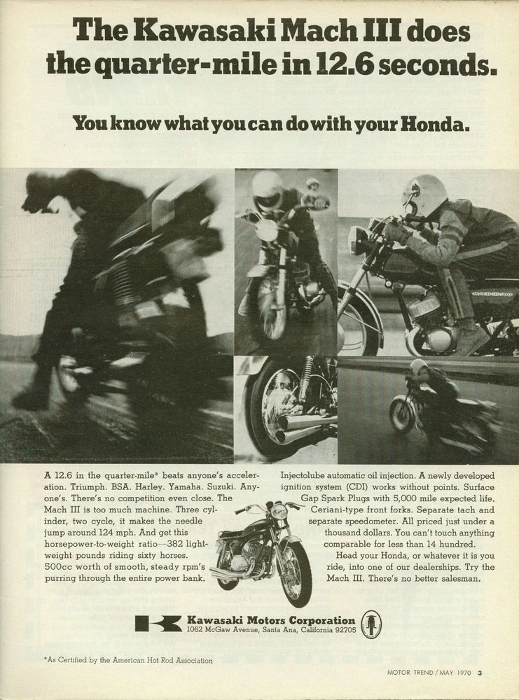 Kawasaki Mach
              III