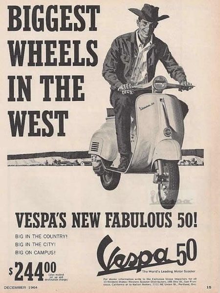 Vespa wild west