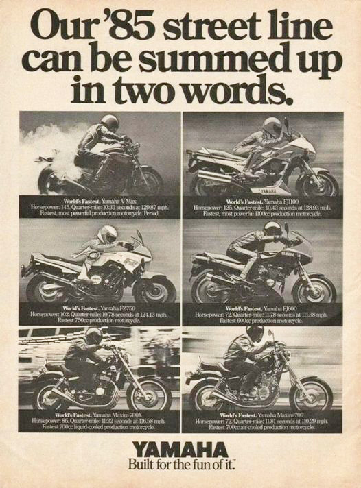 Yamaha 1985