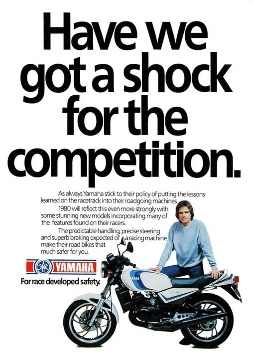 Yamaha RD250LC
              Barry Sheene