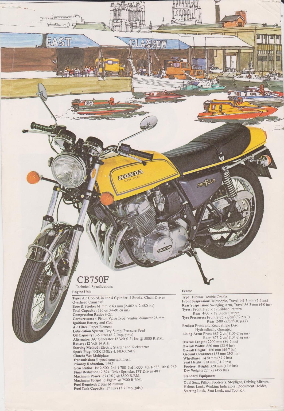 Honda CB750
              F1