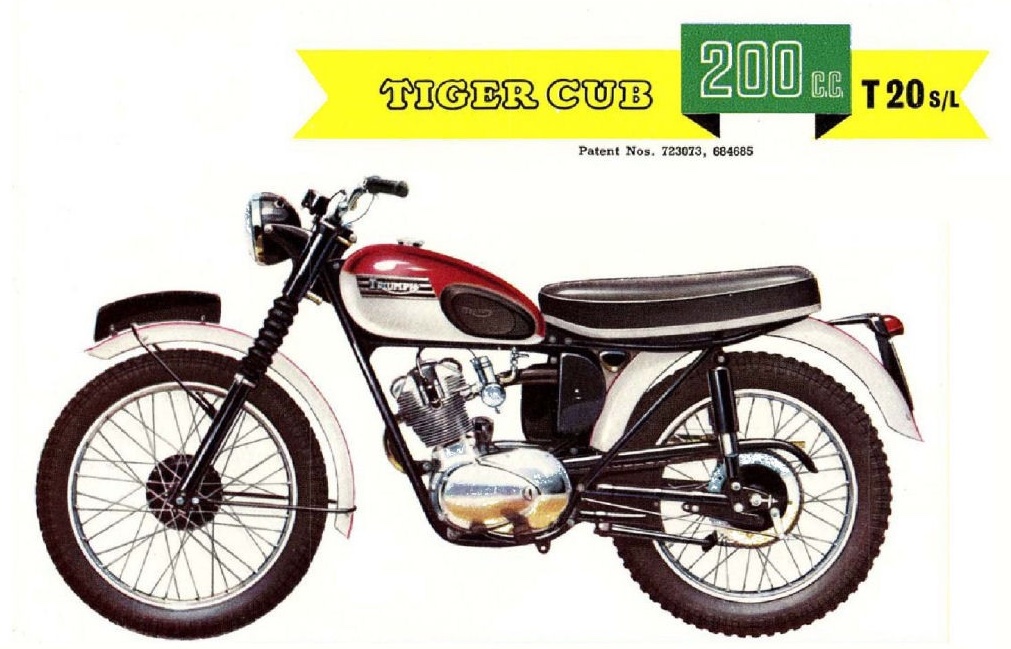 triumph tiger
              cub