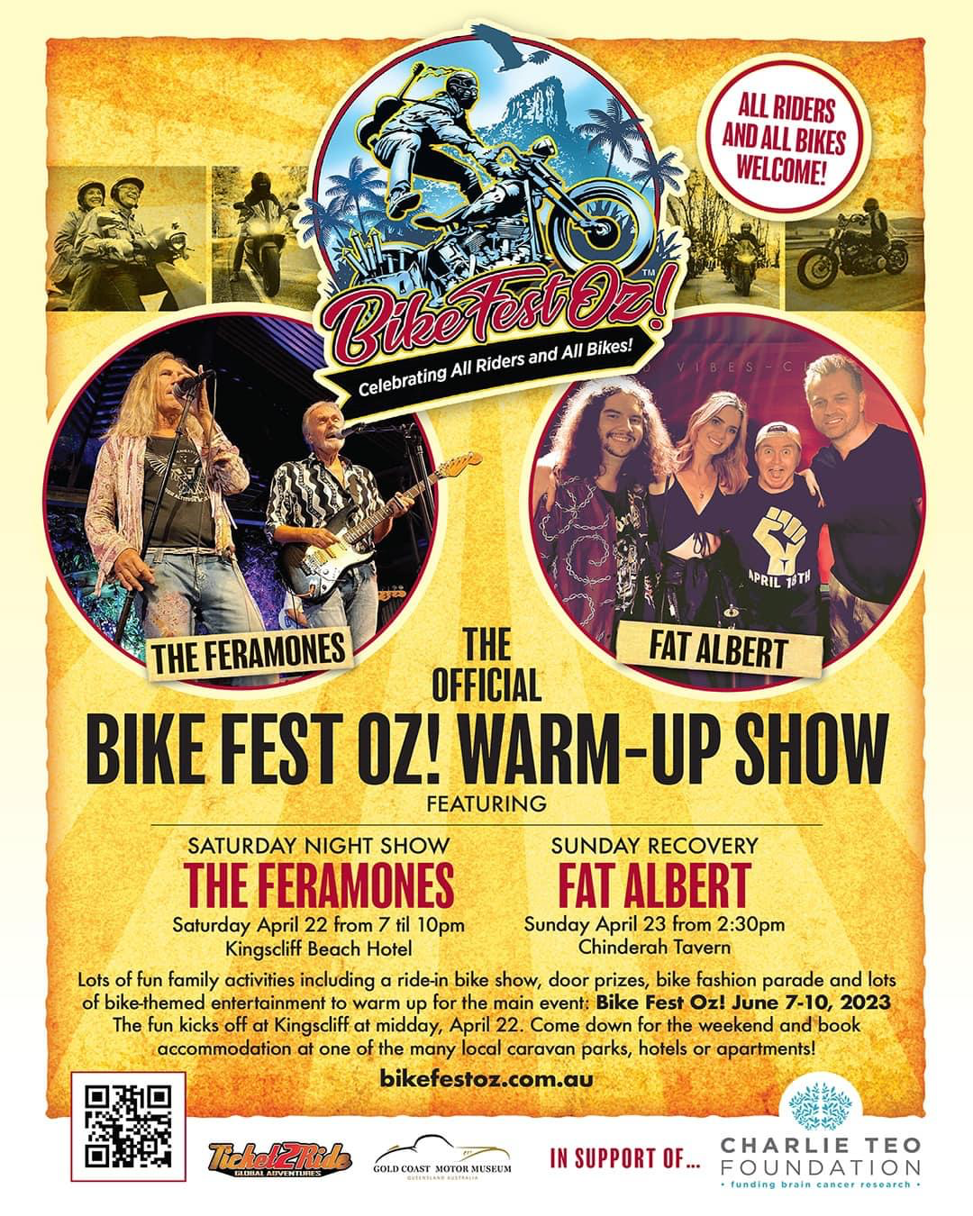 bikefest warm up