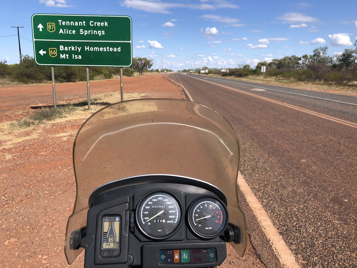 BMW
              R1150GS Darwin run