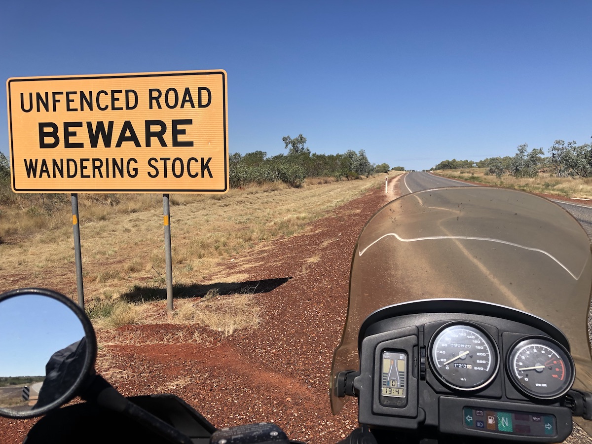 BMW R1150GS Darwin run