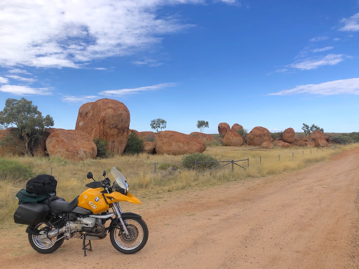 BMW R1150GS Darwin run