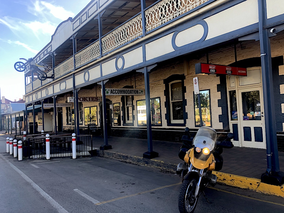 BMW
              R1150GS Darwin run