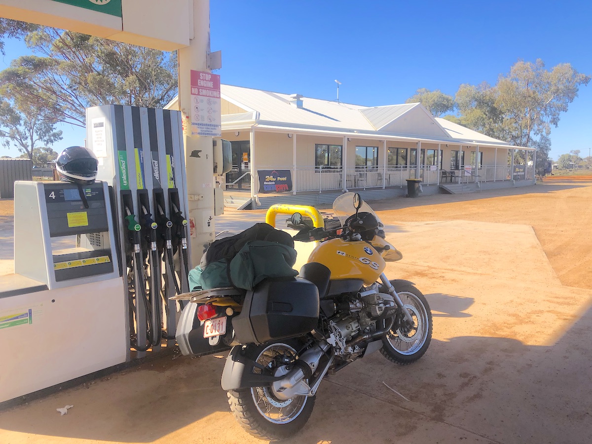 BMW R1150GS Darwin run