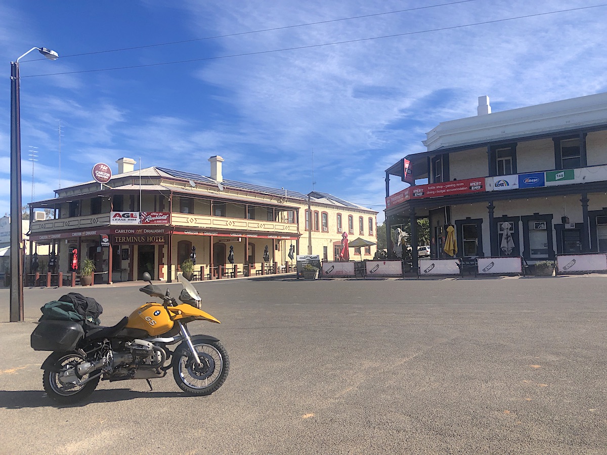 BMW R1150GS Darwin run