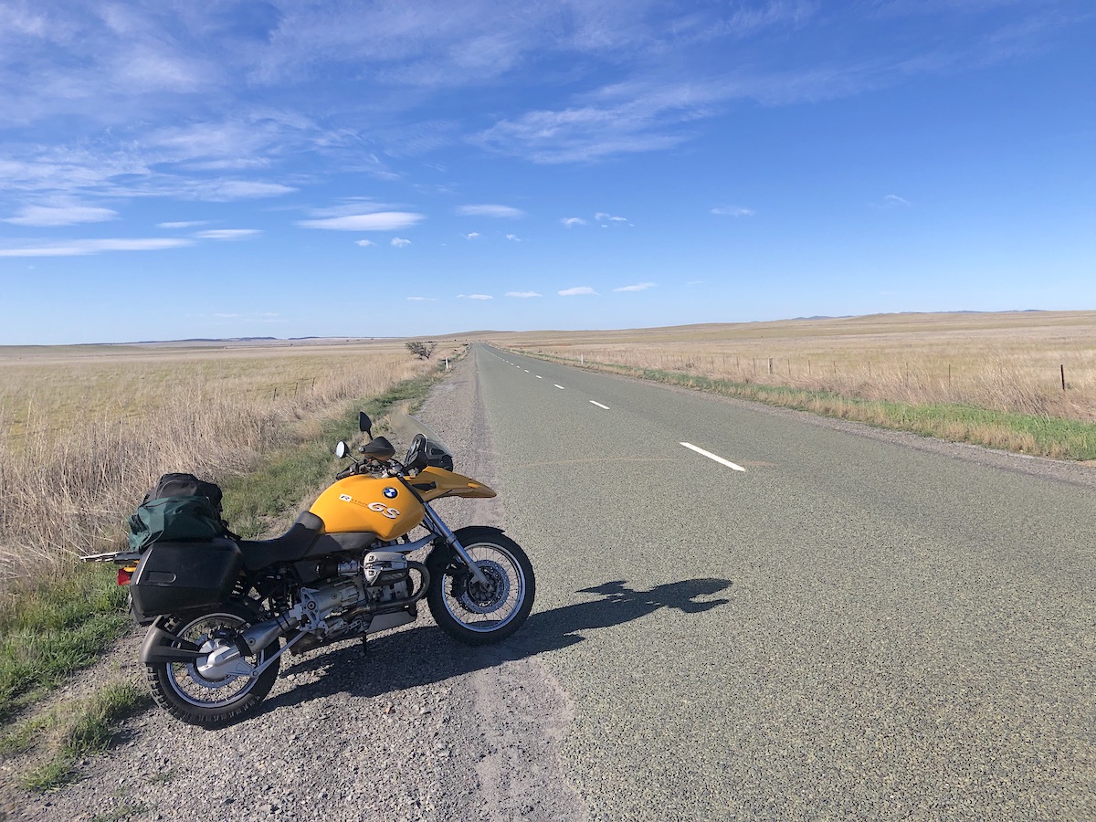 BMW R1150GS Darwin run