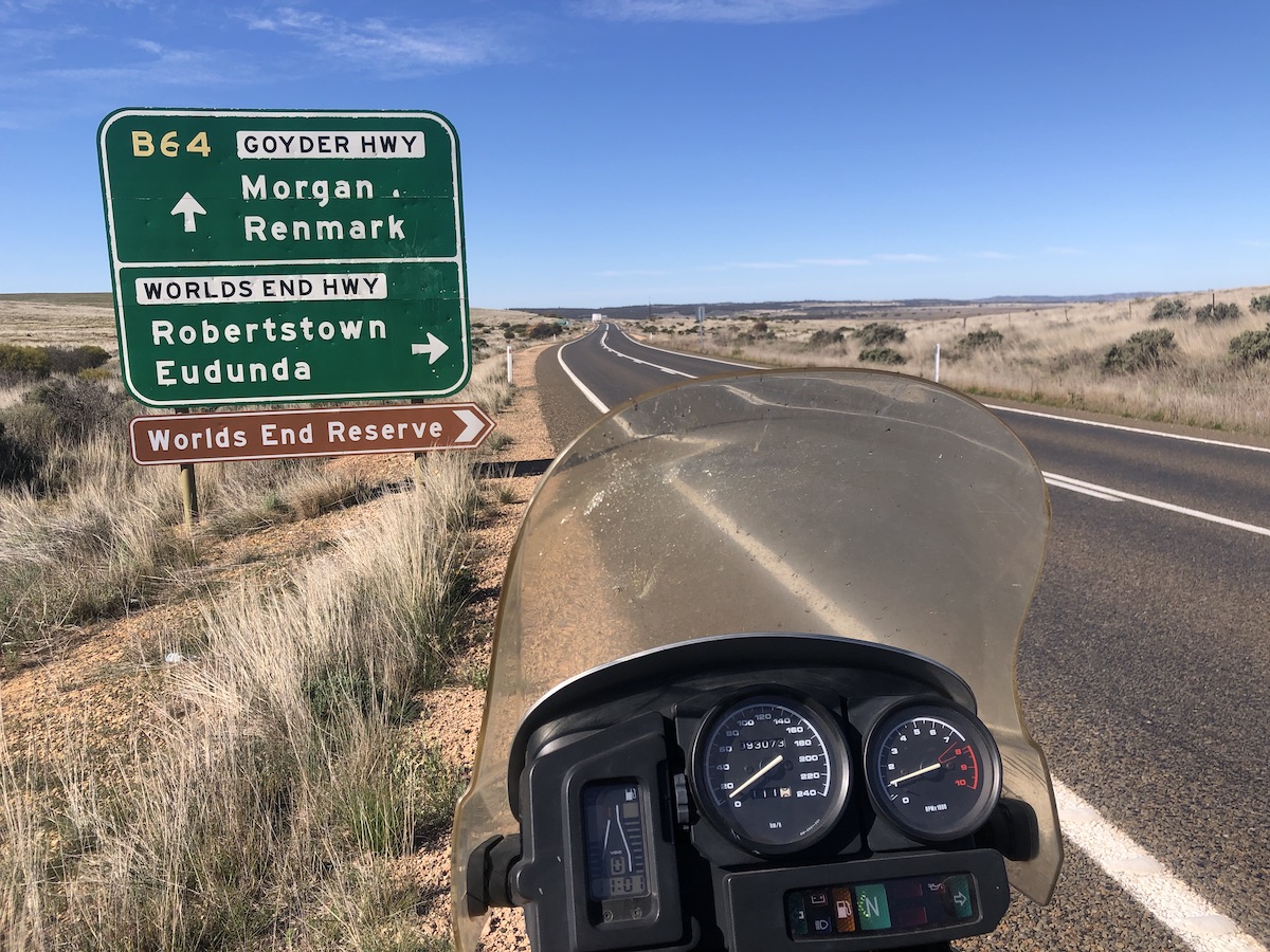 BMW
              R1150GS Darwin run