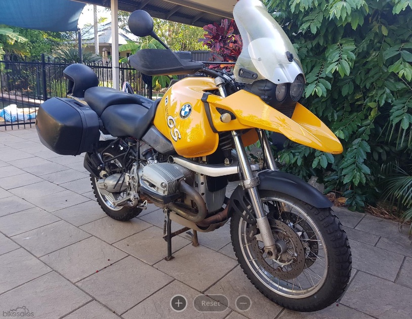 BMW
              R1150GS Darwin run