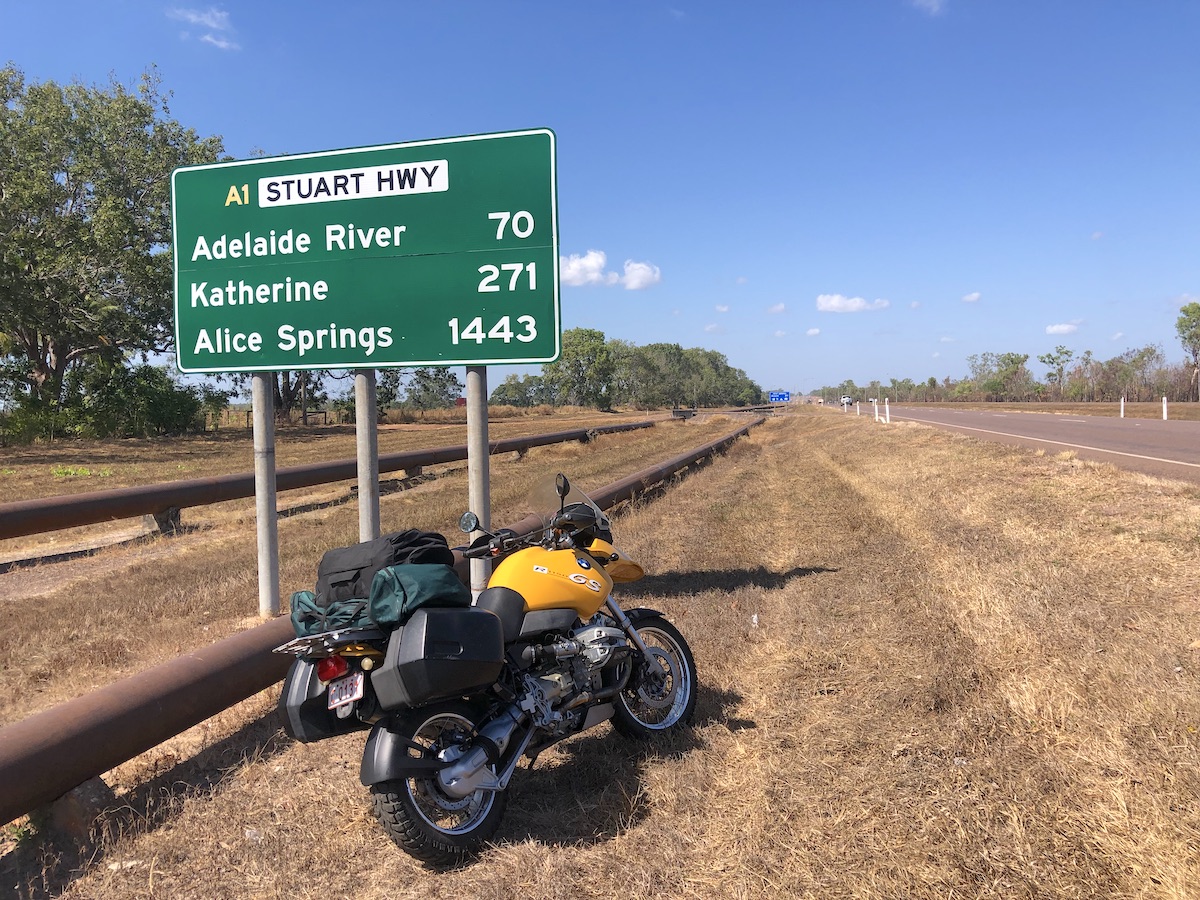 darwin run bmw r1150gs