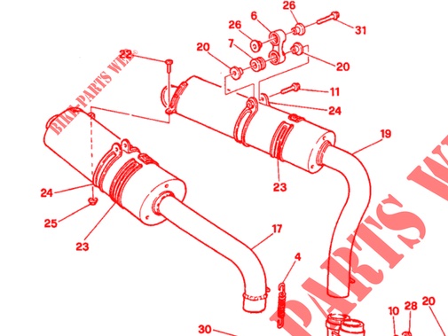 ducati 916 muffler