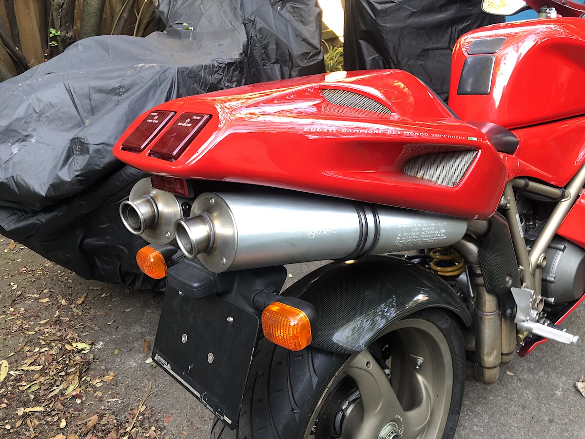 ducati 916 mufflers