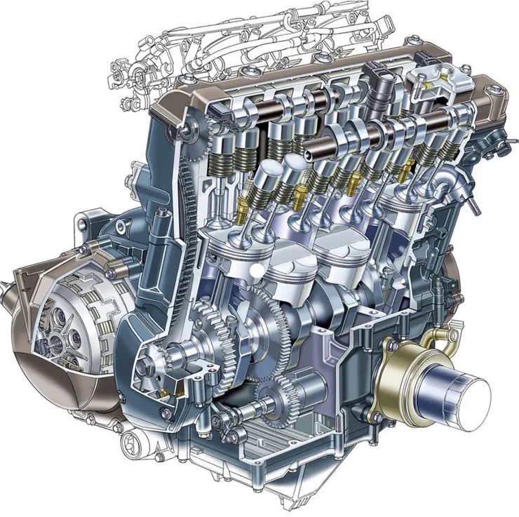 kawasaki
              zx-12r engine