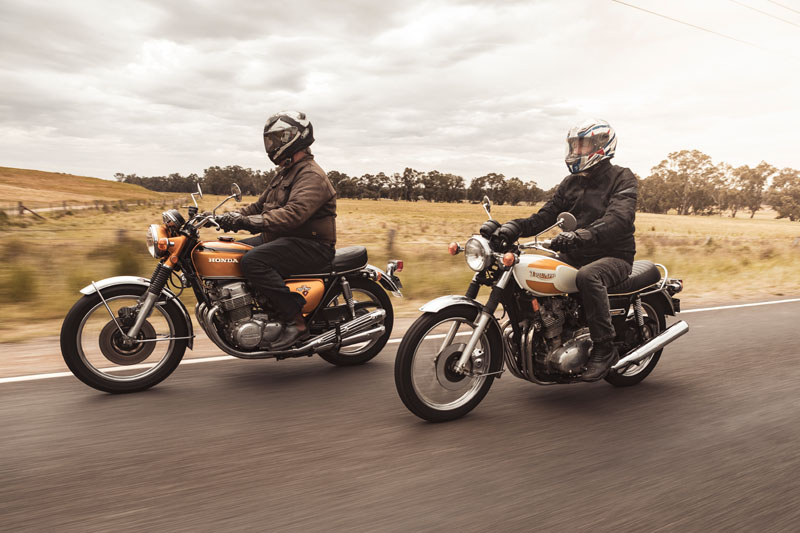 Honda CB750-4 Triumph T160