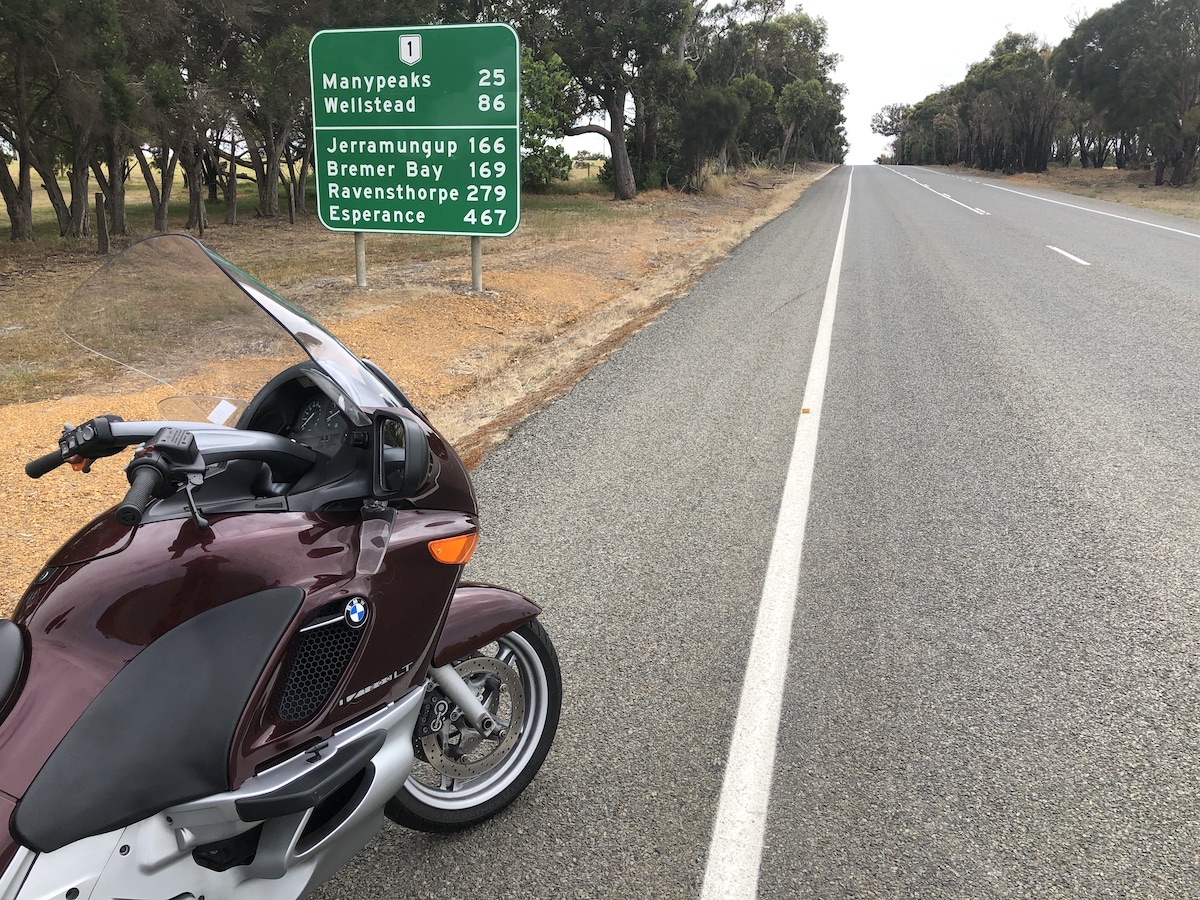 bmw k1200lt perth run