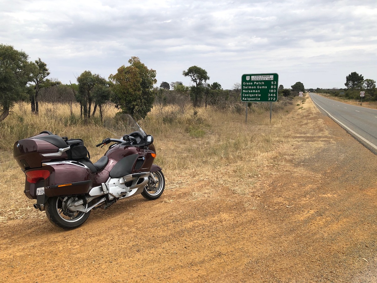 bmw k1200lt perth run