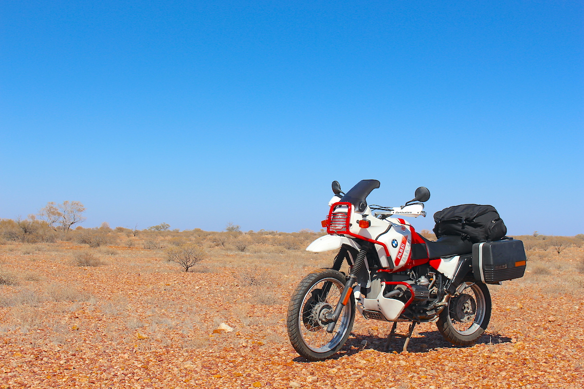 bmw r100gs paris dakar