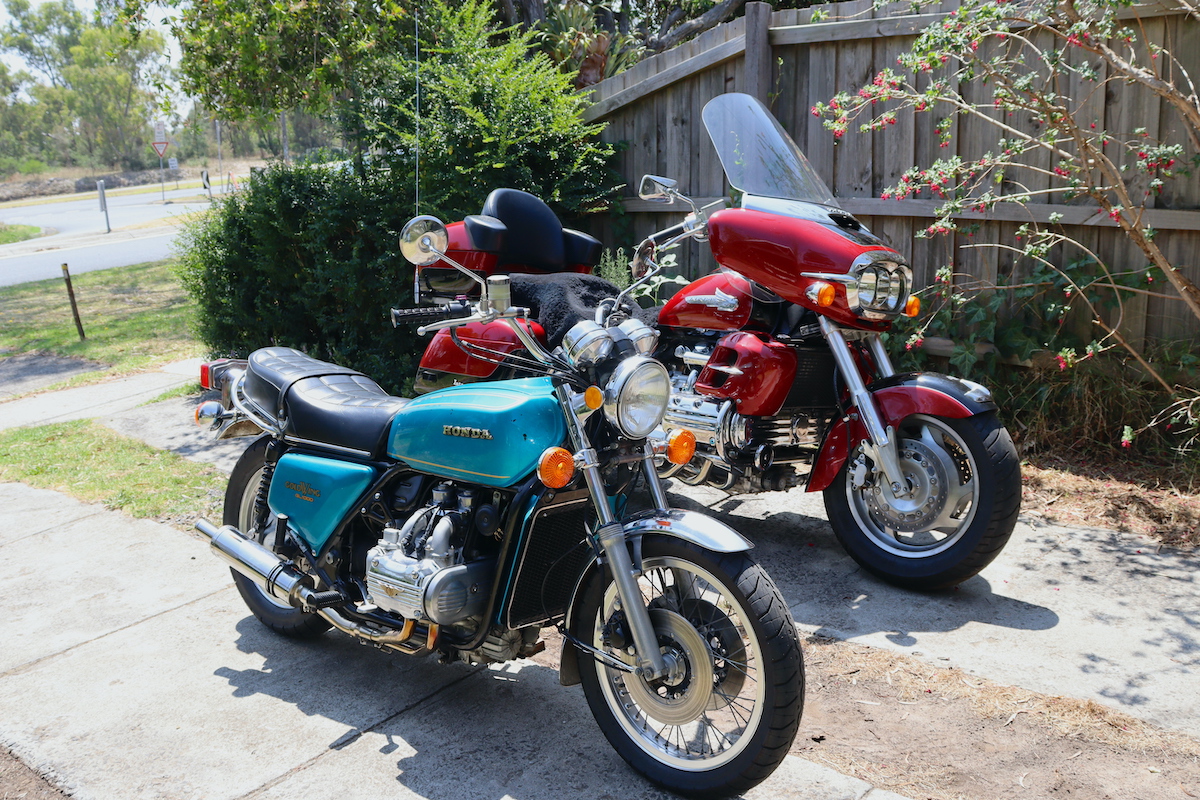 honda GL1000 and GL1500CF