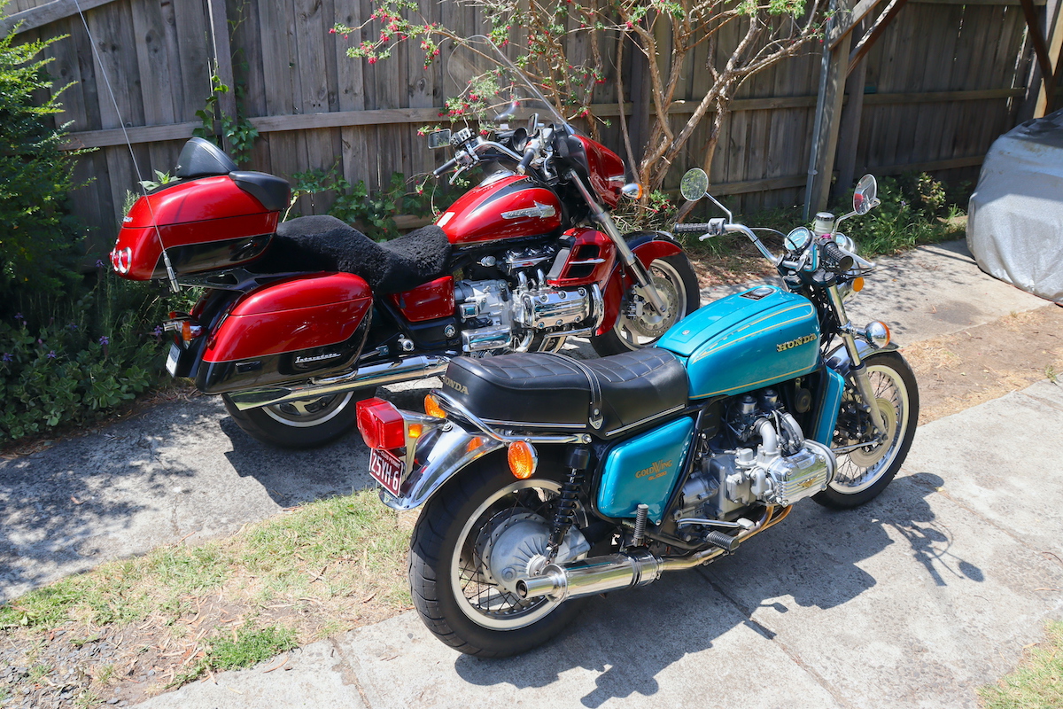 honda gl1000 and gl1500cf