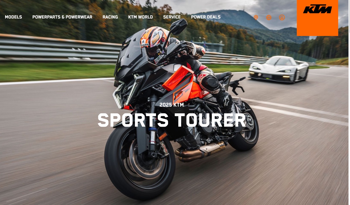 ktm web page