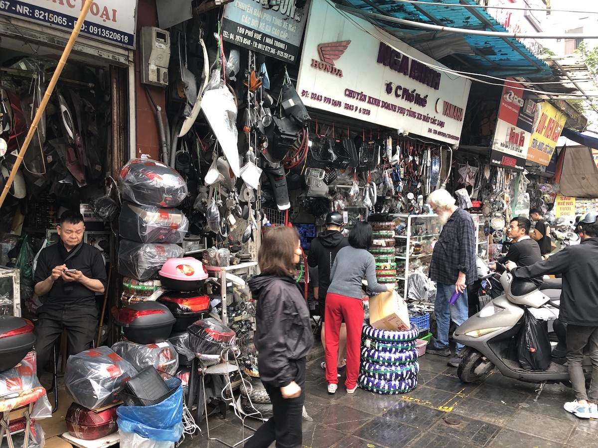 vietnam motorcycle shops