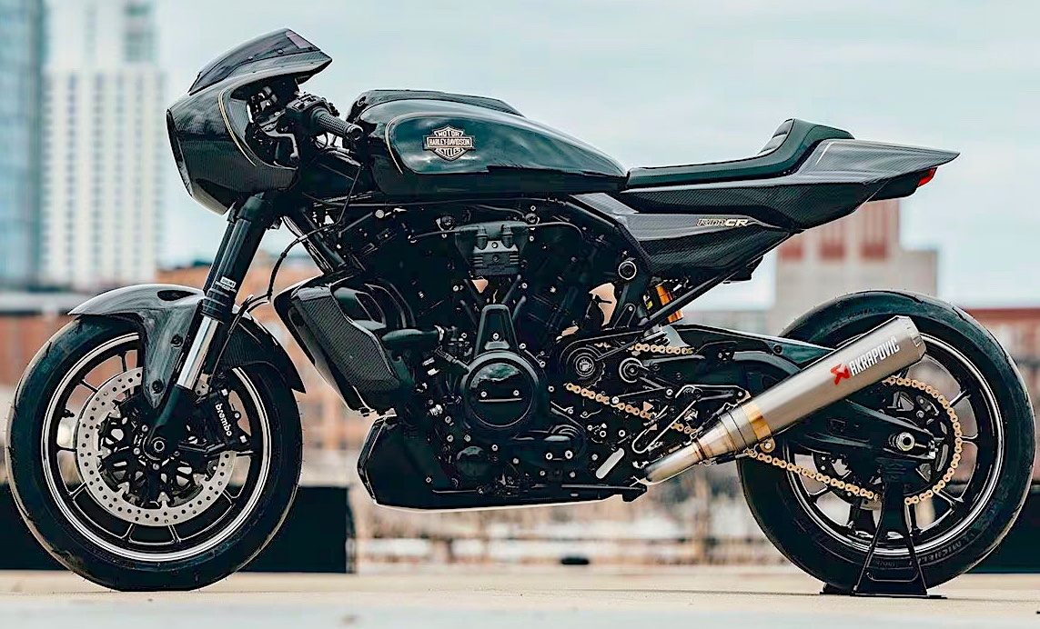 Harley RMCR cafe
              racer