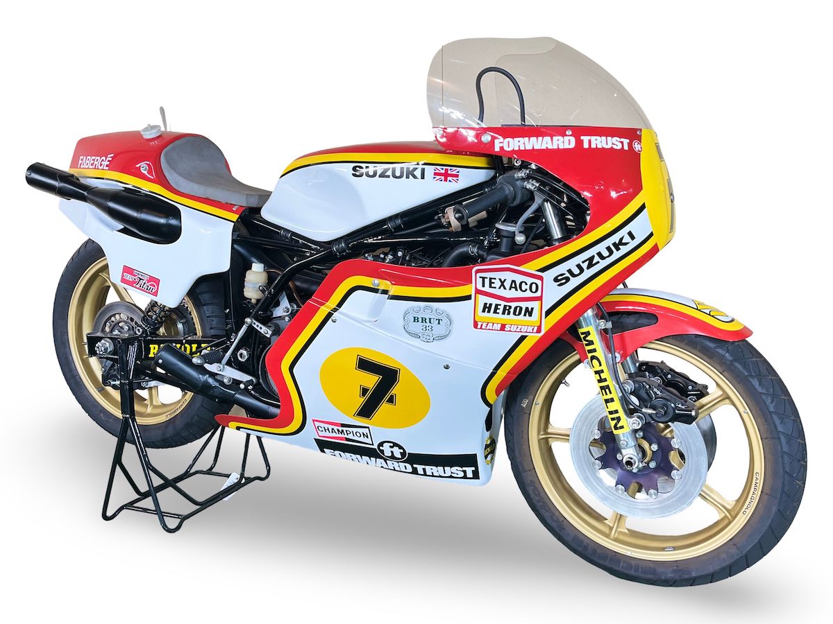 Barry
              Sheene Suzuki RG500 GP bike